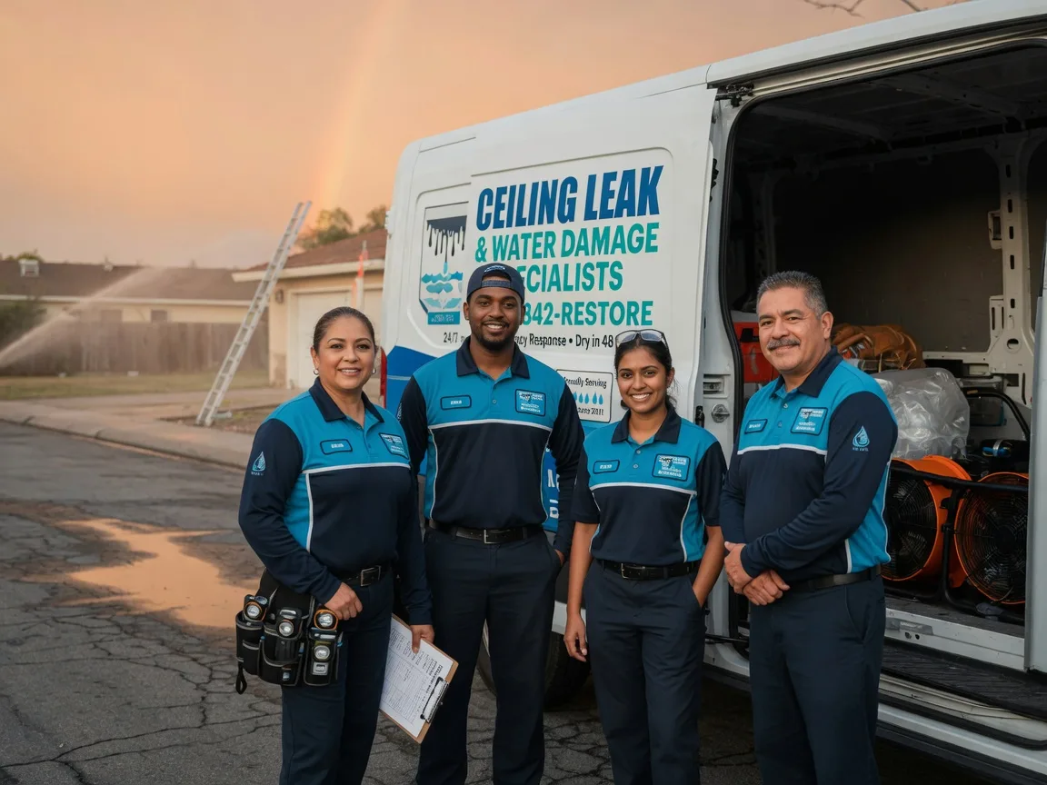 Ceiling Leak Cleanup company in Newberry Springs, CA